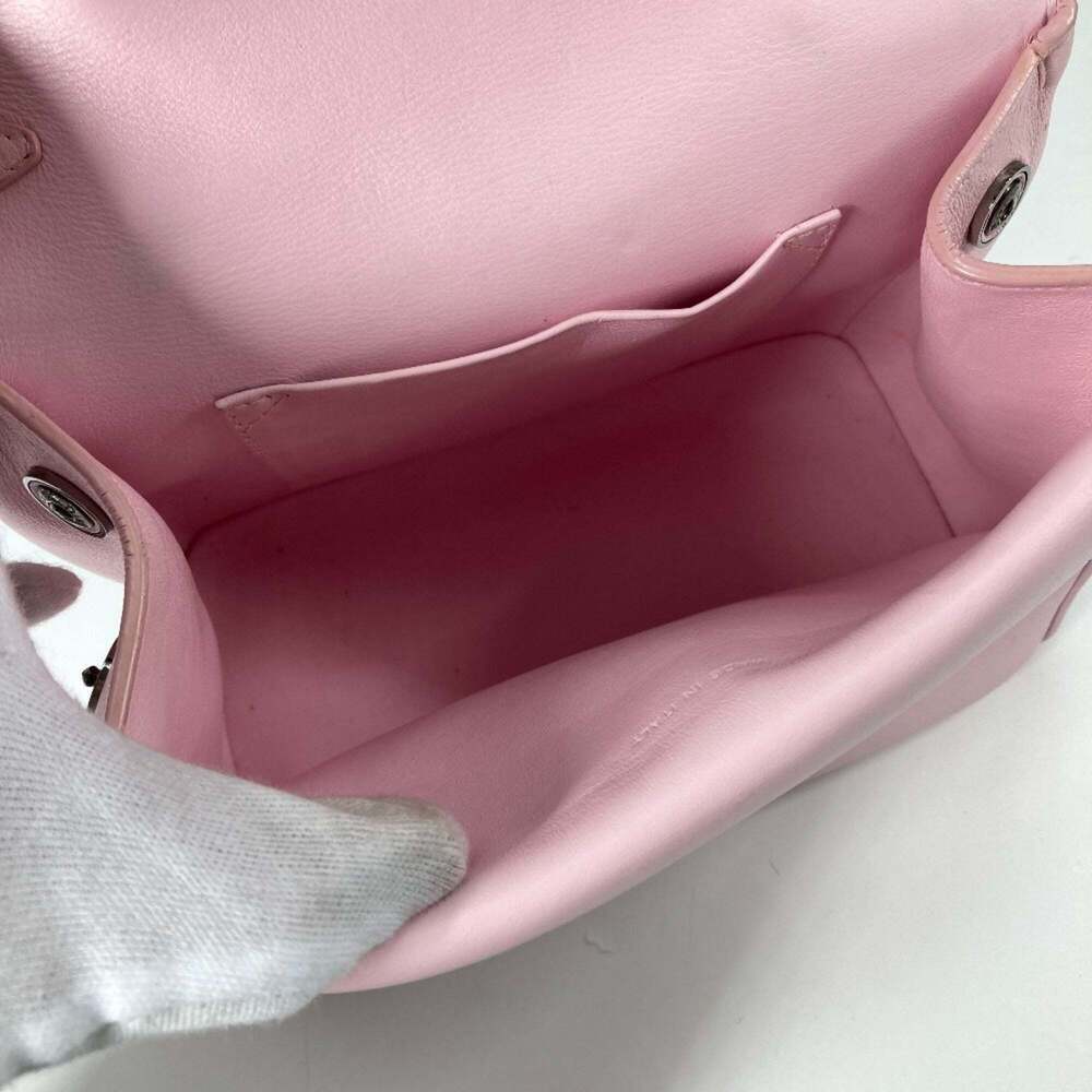 CHRISTIAN DIOR Pink Leather Shoulder Bag - Picture 11 of 16